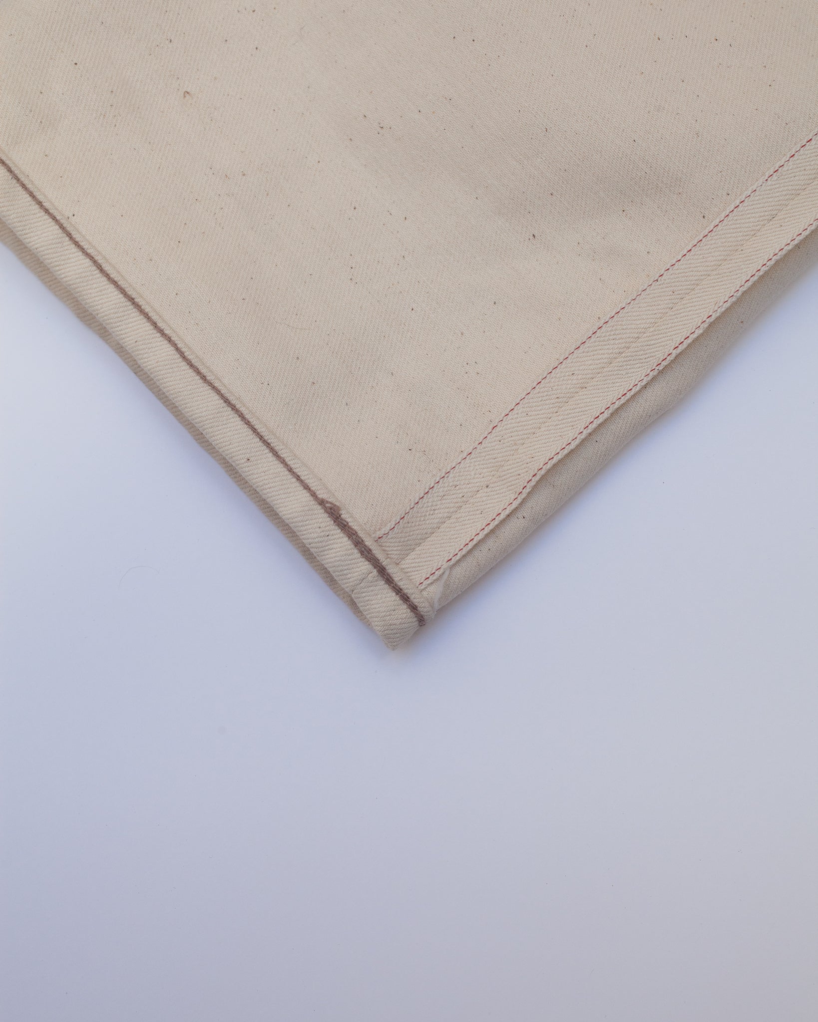 Vintage Straight Cut Jeans - Natural Selvedge Denim