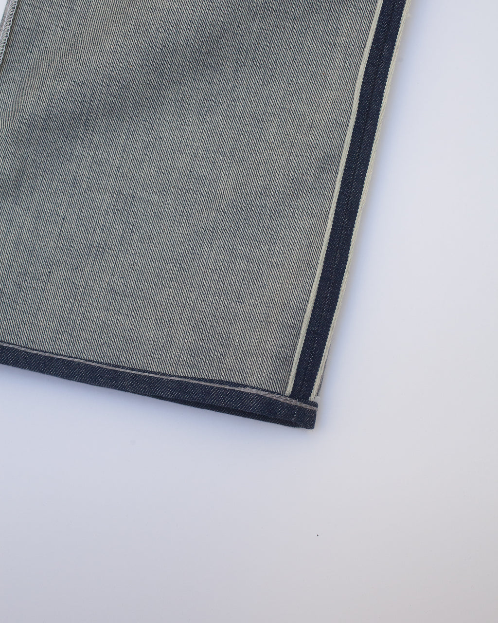 Vintage Straight Cut Jeans - Indigo Selvedge Denim