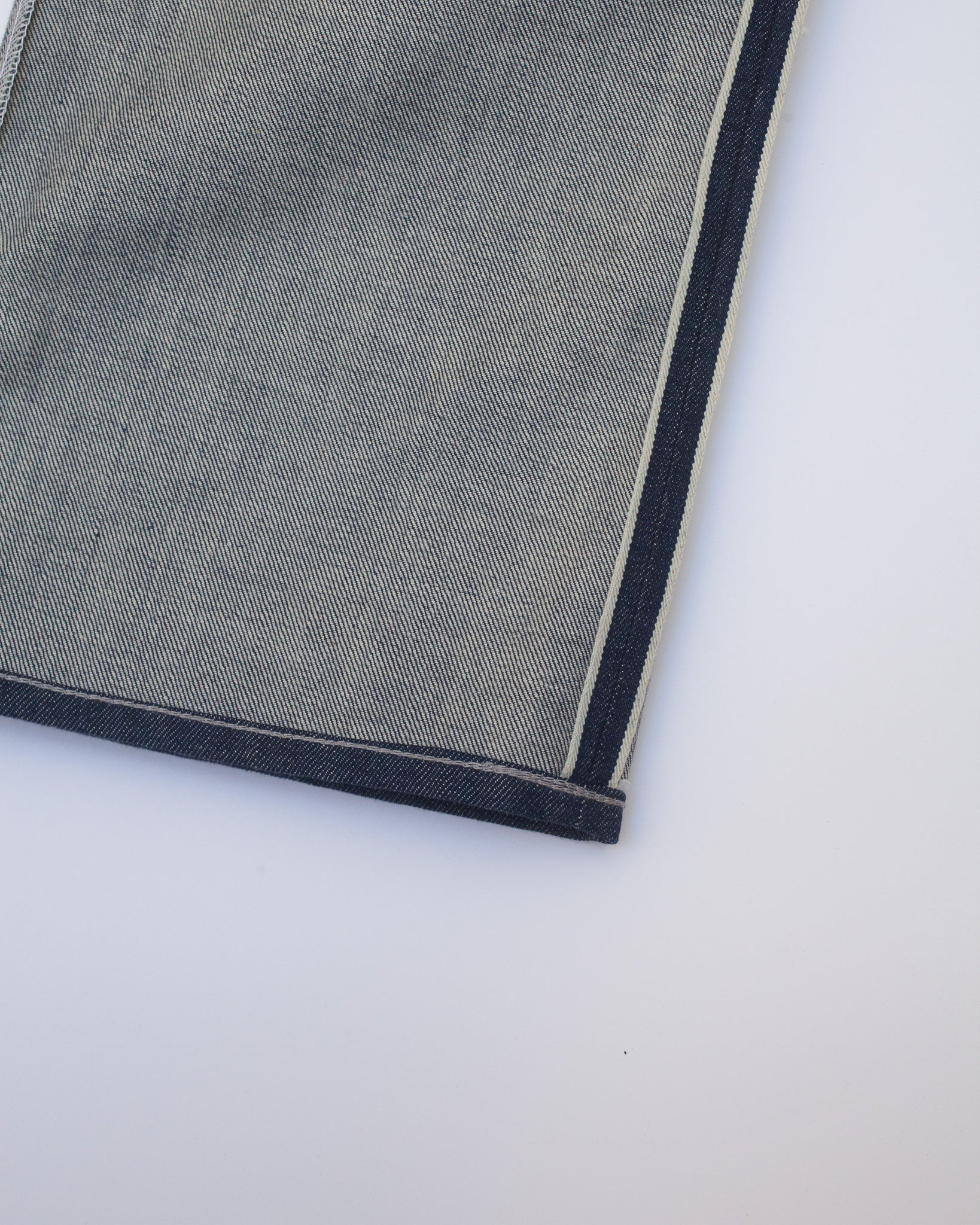 Vintage Straight Cut Jeans - Indigo Selvedge Denim