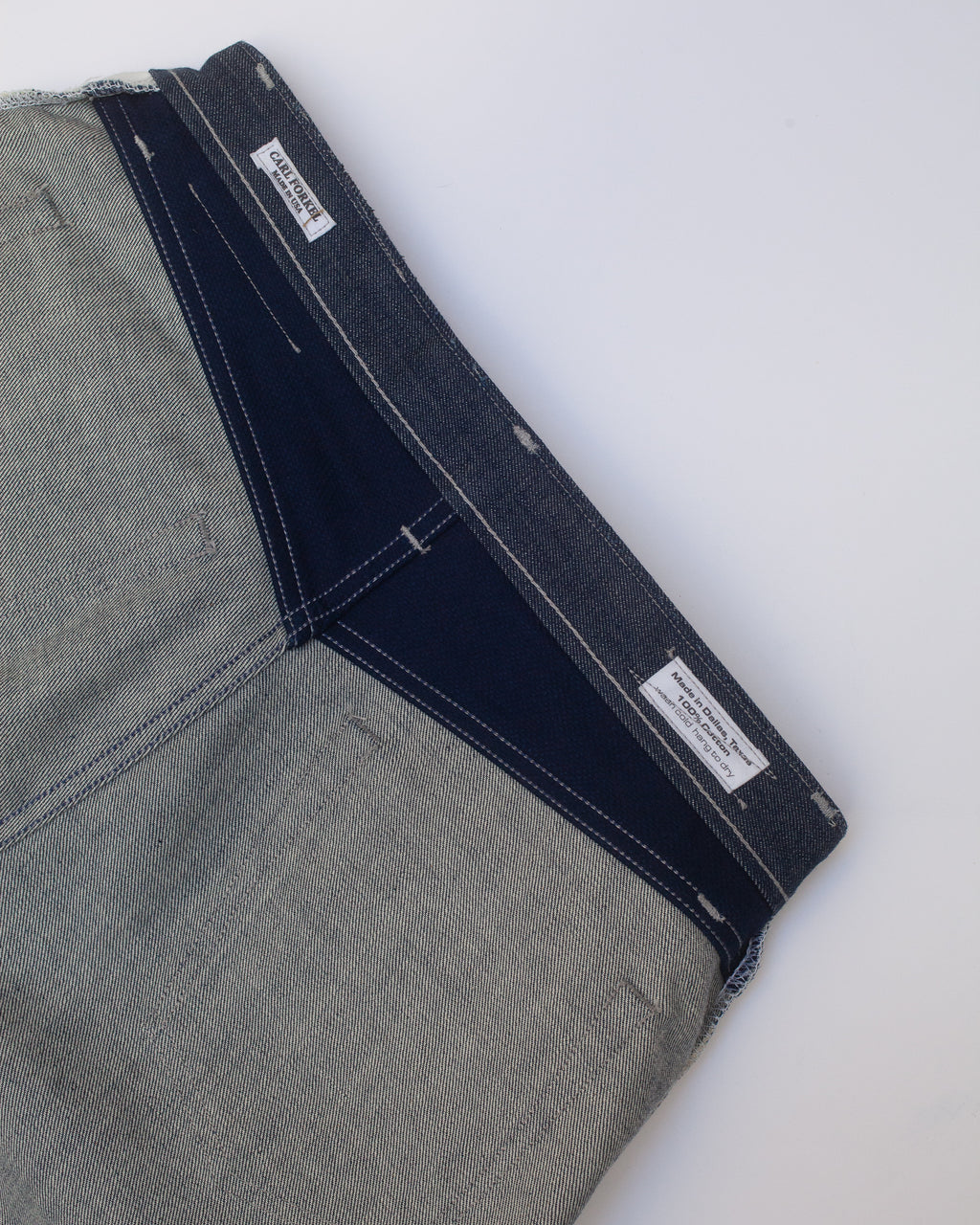 Vintage Straight Cut Jeans - Indigo Selvedge Denim